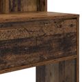 vidaXL Toaletné stolíky do spálne Staré drevo 80 x 39,6 x 135 cm