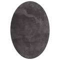 vidaXL Koberec HUARTE Antracitová 120 x 170 cm 100% polyester