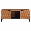 vidaXL Konferenčný stolík Hnedá 100 x 54 x 40 cm Masívne mango drevo