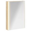 vidaXL Kúpeľňová zrkadlová skrinka Sonoma dub 43 x 11,5 x 60,5 cm