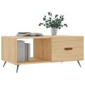 vidaXL Konferenčný stolík dub sonoma 90x50x40 cm kompozitné drevo