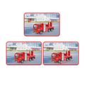 Fire truck with platform with sound and light
