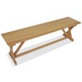 vidaXL Lavička 150x35x45 cm masívny teak