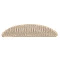 vidaXL Samolepiace nášľapy na schody, sisalový vzhľad 15 ks 56x17x3 cm