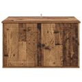 vidaXL Mačka Dom Staré drevo 85 x 55 x 50,5 cm Kompozitné drevo