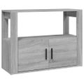 vidaXL Komoda sivý dub sonoma 80x30x60 cm spracované drevo