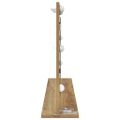 vidaXL Toaletné zrkadlo Remeselný dub 100 x 55 x 18 cm Obdĺžnikový
