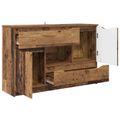 vidaXL Servírovacia skriňa Staré drevo 100 x 30 x 65,6