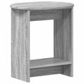 vidaXL Bočný stôl Sivá sonoma 50 x 39,5 x 55 cm Kompozitné drevo