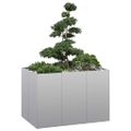 VidaXL kvetináč 120x80x80 cm Pozinkovaná oceľ
