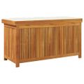 vidaXL Vonkajší box na vankúše 113x50x60,5 cm akáciový masív