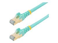Category 6A - 26AWG (6ASPAT750CMAQ) - Patch kábel - RJ-45 (M) do RJ-45 (M) - 7.5 m - STP - CAT 6a - lisovaný, prevedenie bez hrbolčekov - vodě - farba