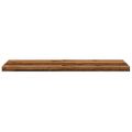 vidaXL Prídavné police 4 ks, staré drevo 40x30x1,5 cm, drevotrieska