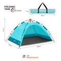 Pop-up plážový stan NILS NC4802 modrý