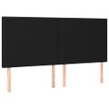 vidaXL Posteľný rám boxspring s matracom čierny 180x200 cm látka