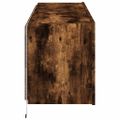 vidaXL TV nástenné skrinky s LED svetlami 2 ks dymový dub 60x35x41 cm