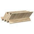 vidaXL Regál na časopisy Sonoma dub 65 x 53 x 28,5 cm Kompozitné drevo