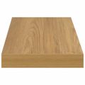 vidaXL Stenná polica Nástenná montáž Hnedá 50 x 23,5 x 3,8 cm