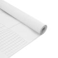 vidaXL Okenné fólie matné biele PVC
