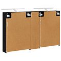 vidaXL Set kabinetov do kúpeľne 3 ks 120 x 14,5 x 70 cm