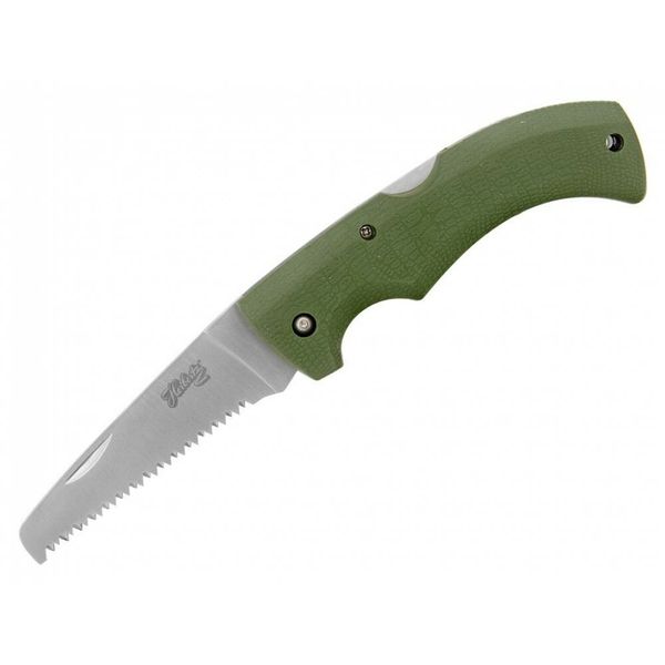 Herbertz 55003 Olive zatváracia vrecková pílka 9cm, olivovo-zelená