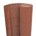 vidaXL Záhradný plot Hnedá 150 x 300 cm PVC