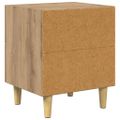 vidaXL Skriňa pod posteľ 2 ks Remeselný dub 40 x 35 x 47.5cm