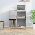 vidaXL Skrinka na platne betónovosivá 84,5x38x89 cm kompozitné drevo