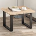 vidaXL Stolové dosky 2 ks 60x30x2,5 cm obdĺžnikové masívna borovica