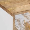 VidaXL TV skrinka 105x33,5x46 cm Masívne drevo Mango