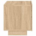 vidaXL Nočný stolík s LED svetlami dub sonoma 70x36x40,5 cm