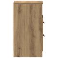 vidaXL Nočné stolíky 2 ks dub artisan 40x36x65 cm kompozitné drevo