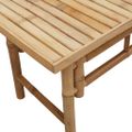 vidaXL lavička Hnedá 80 x 38 x 45 cm Bambus