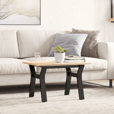 vidaXL Nohy konferenčného stolíka Y-rám 50x40x38 cm oceľ