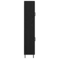 vidaXL Highboard 2 ks Čierny dub 69,5 x 34 x 180 cm Kompozitné drevo
