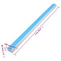 vidaXL Káblový rozvod samolepiaci 100x40 mm 30 m PVC