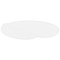 vidaXL Chránič na stôl, matný Ø 70 cm, 1,6 mm, PVC
