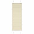 vidaXL plisovaná roleta krémová 45x150 cm Šírka látky 44,4 cm