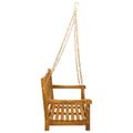 vidaXL Hojdačka do záhrady 2 -Seater 110 x 56 x 58 cm Prírodná