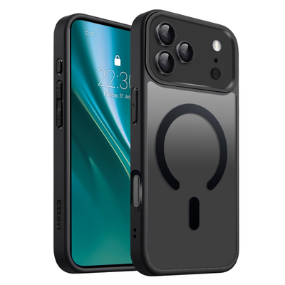 Puzdro Etteri Matt Mag pre iPhone 17 Pro / 18 Pro čierne