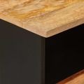 vidaXL TV skrinka Corona Hnedá 100 x 33 x 46 cm Masívne mango drevo