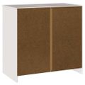 vidaXL Servírovacia skriňa so zásuvkou Drammen Biela 79 x 43 x 75.5 cm