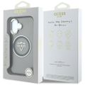 Guess Hardcase MagSafe IML Metal Mountain Logo Case for iPhone 16 6,1" Black