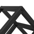 vidaXL Regál na víno Čierny dub 63 x 16,5 x 25 cm
