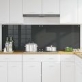 vidaXL Kuchynský obklad 2 ks Tmavo šedá 90 x 60 cm tvrdené sklo