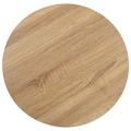 vidaXL Bistro stolík bledohnedý 50 cm MDF