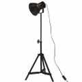 vidaXL Podlahová lampa 25 W čierna 35x35x65/95 cm E27