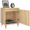 vidaXL Nočné skrinky 2 ks dub sonoma 40x30x50 cm kompozitné drevo