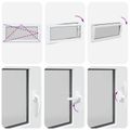 vidaXL Otočné a sklopné okno do suterénu RISOR 120 x 60 cm PVC a sklo
