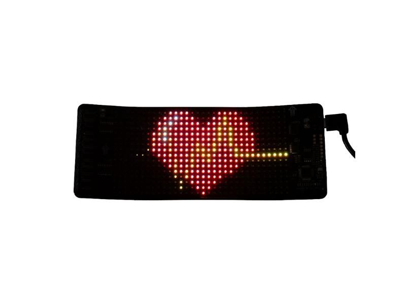 LED matrix panel "Devil eyes" 7 x 18cm